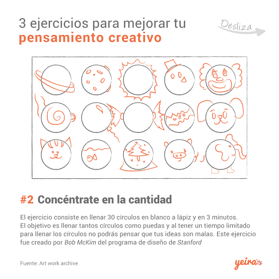 trucos para ejercitar la creatividad