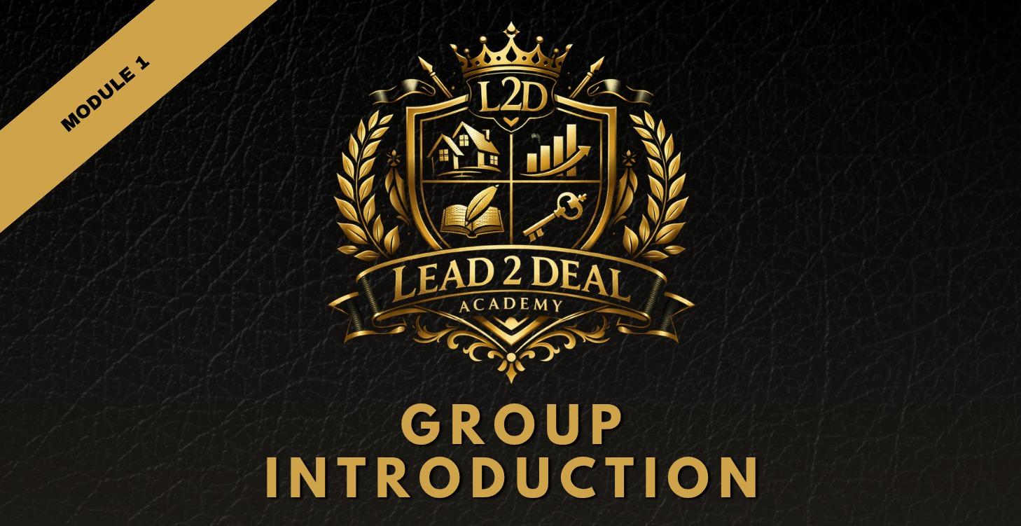 Group Introduction (Start Here)