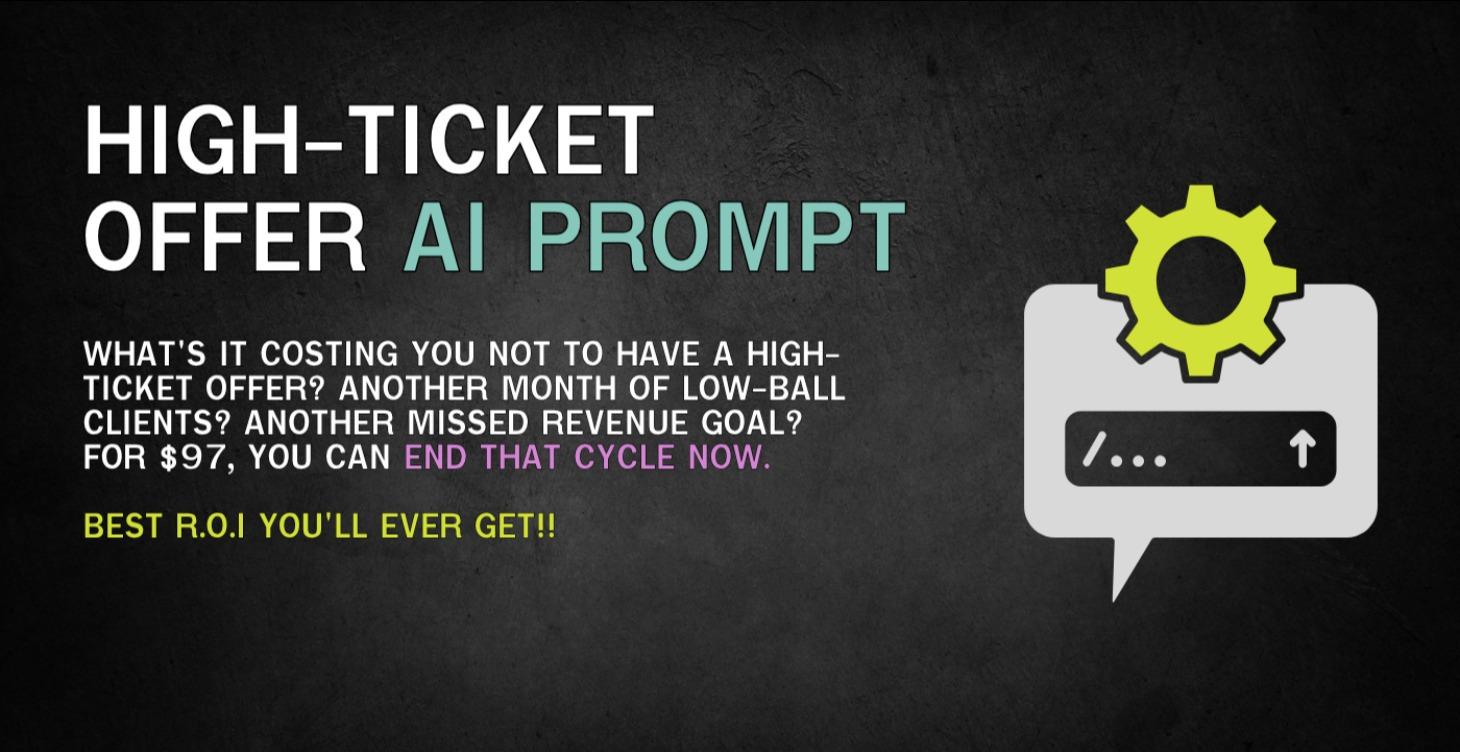 Build a High-Ticket Offer Assistant