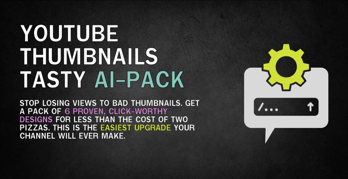 YouTube Thumbnails Tasty Pack