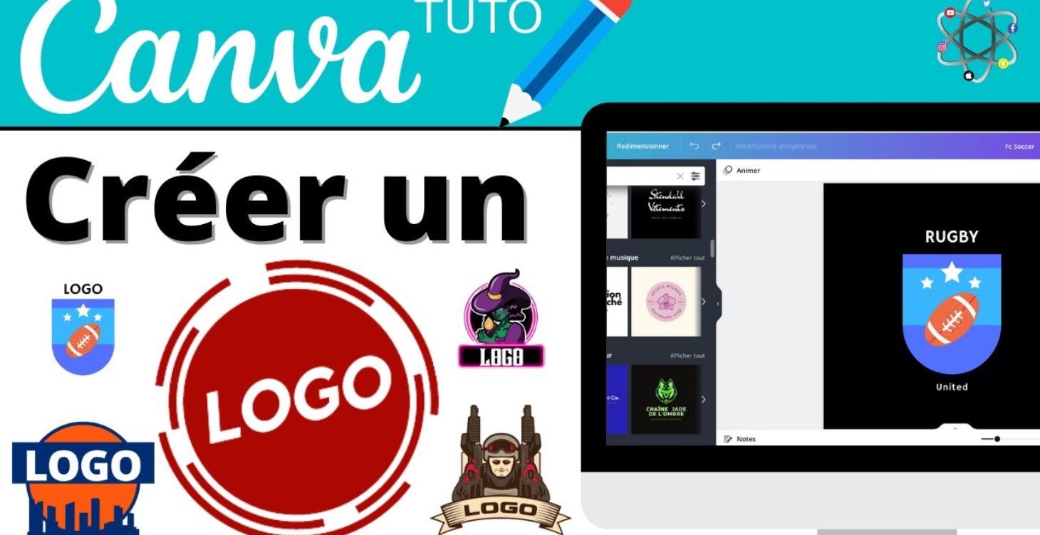 21- Création du logo avec Canva