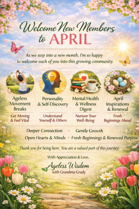 WELCOME NEW MEMBERS TO APRIL 🌸