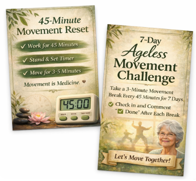 🌿 NEW: 7-Day Ageless Movement Challenge
