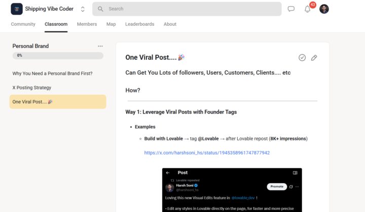 One Viral Post....🎉