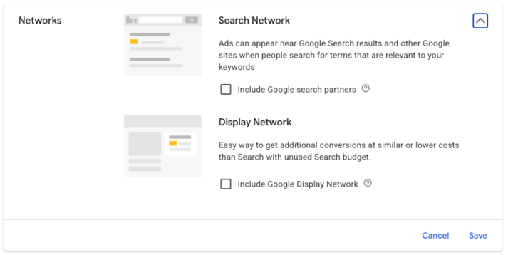 Check Your Google Search Partners 