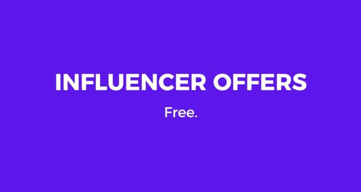 Influencer Offers (FREE)