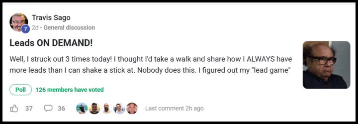 This is happening! (Leads ON DEMAND!)