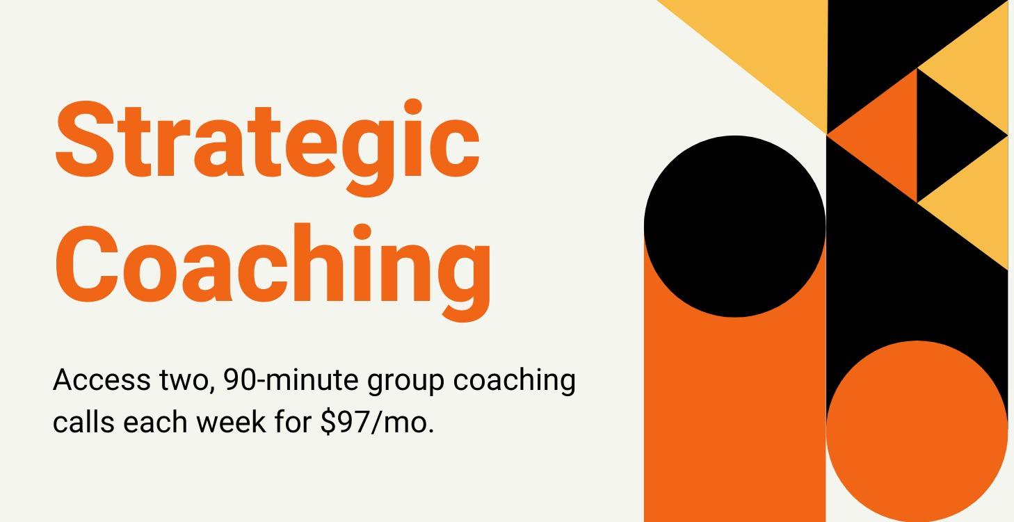 Strategic Coaching Replays - 2026
