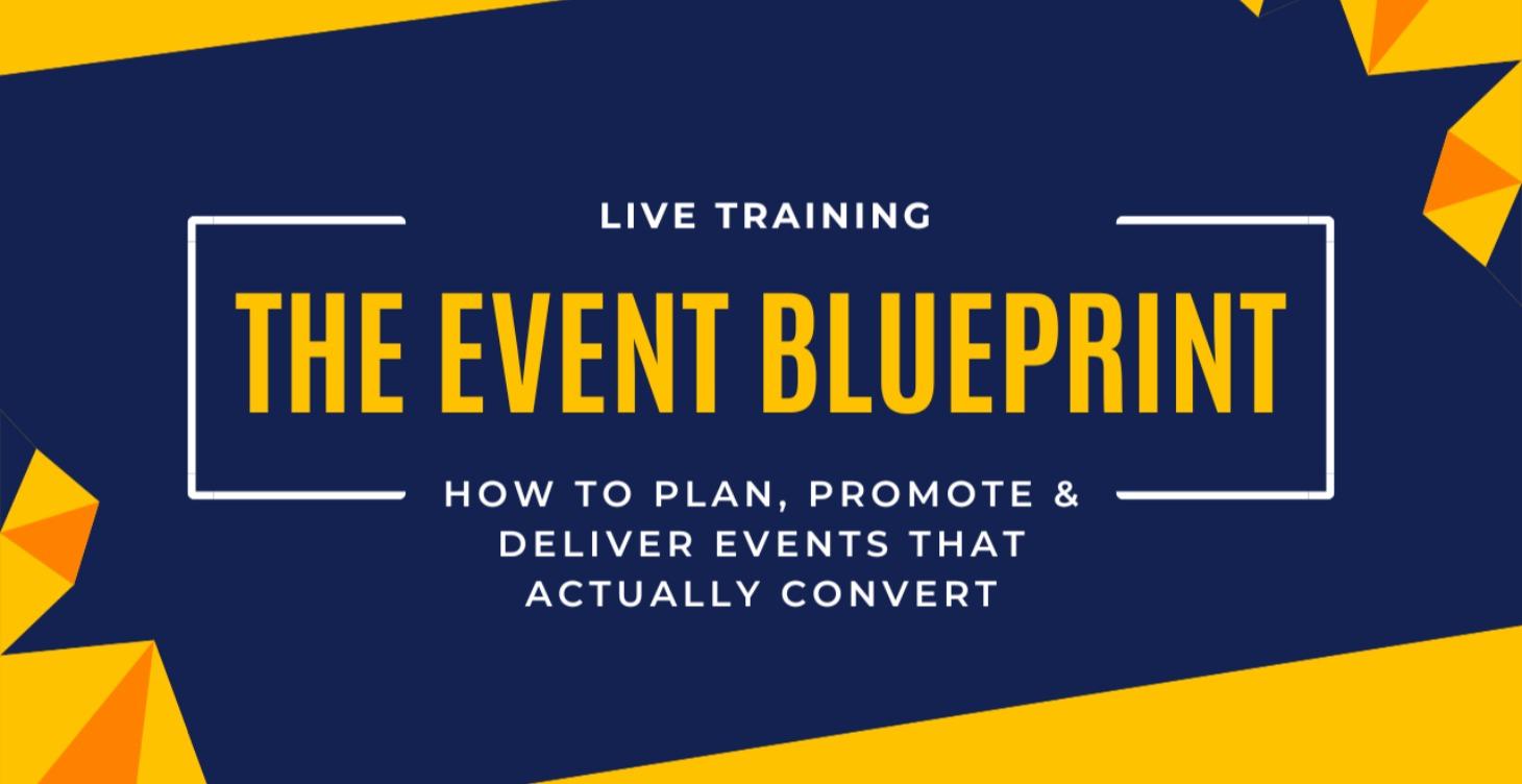 The Event Blueprint (Open til Sunday Nov 30!)