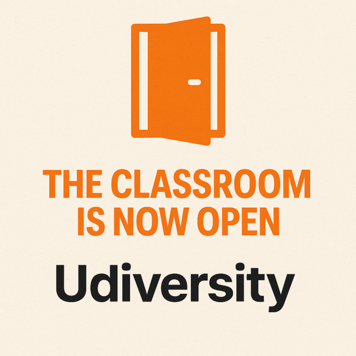 🚪 The Classroom Is Now Open