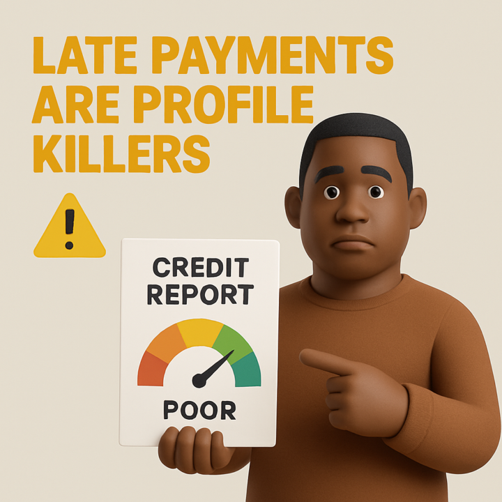 Late Payments Are Profile Killers  ⚠️💳