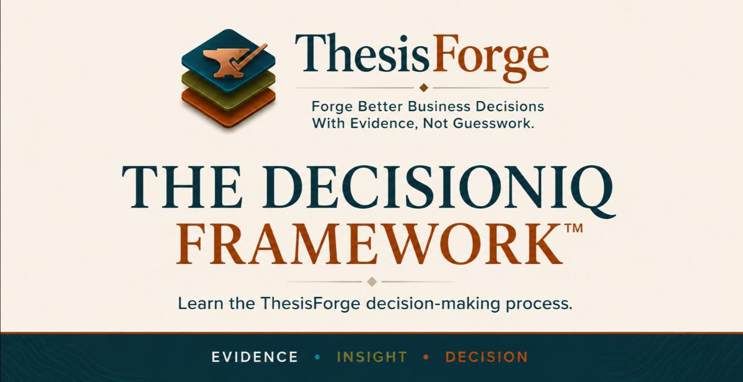 The DecisionIQ Framework