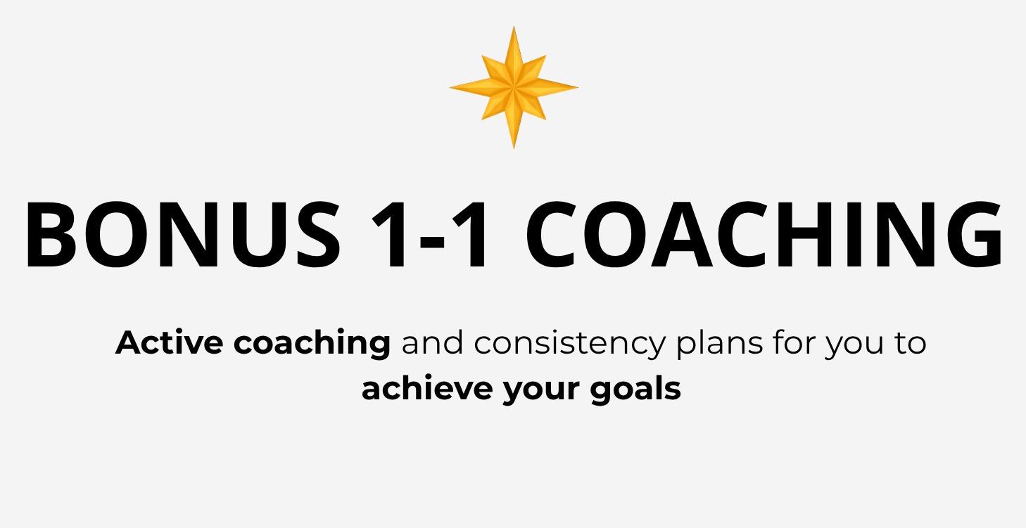 EXTRA 1-1 COACHING