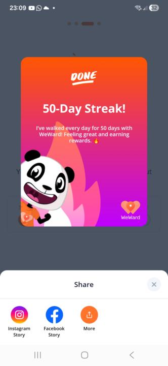 50-Day Streak!!👠🏃‍♀️