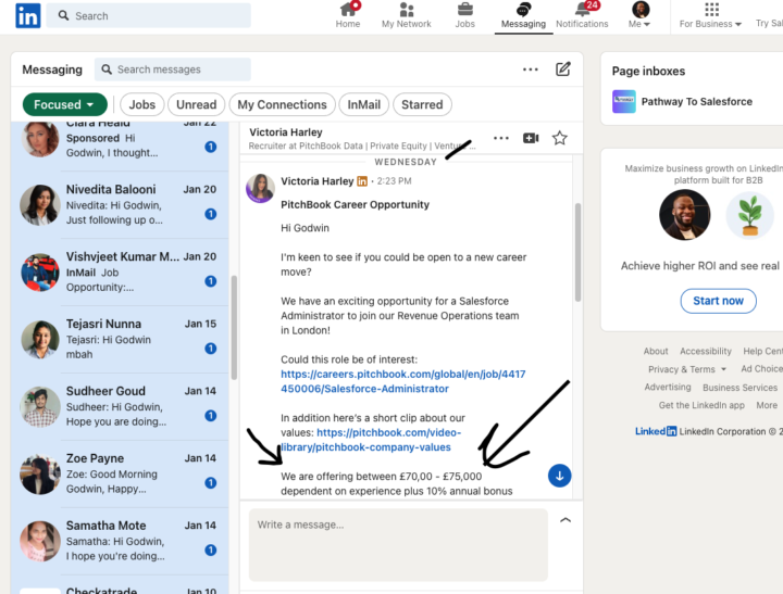£70,000 - £75,000 Salesforce Admin Job, No Code Needed in My Inbox