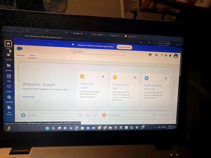 Trailhead account 