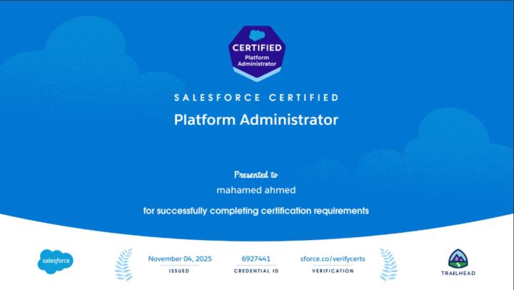 Officially Salesforce Certified  🎉 I Just Passed my Salesforce Certification