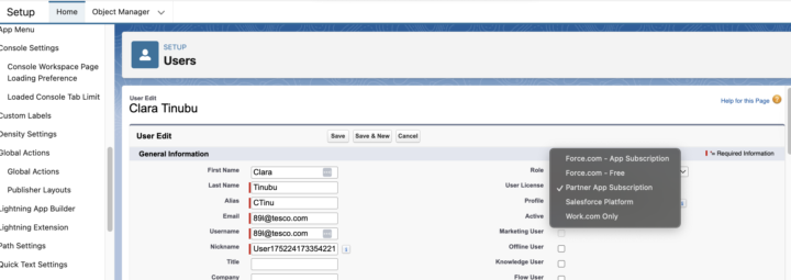 Salesforce- System Admin