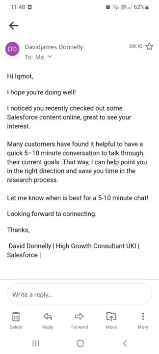 Query Regarding Salesforce Assessments.