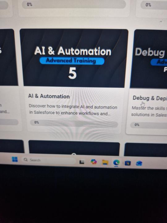 AI and Automation Advanced Training: 