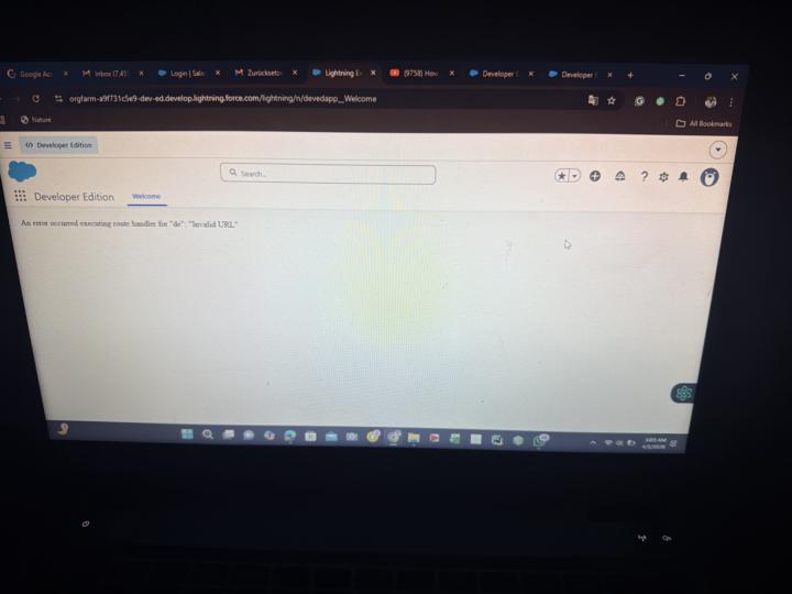 Trailhead account 