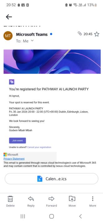 Pathway IA link from @Godwin Mbah LinkedIn Page. 