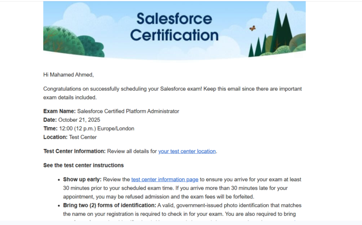 Officially booked the Exam💫