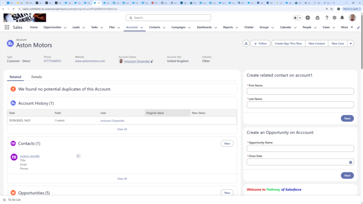 some hands-on on screen flow