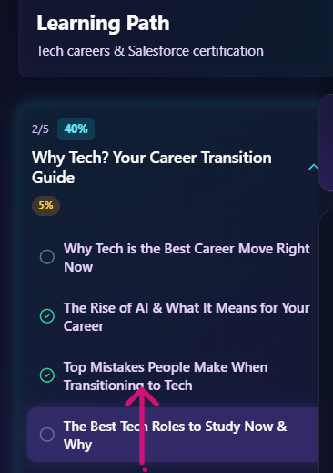Top mistakes people make when transitioning to tech - "A must read"