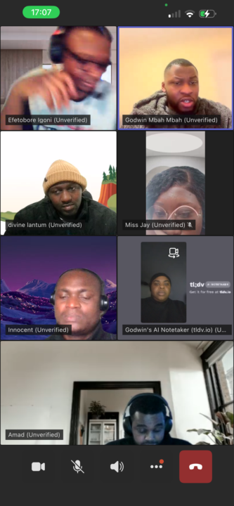 Interview prep session