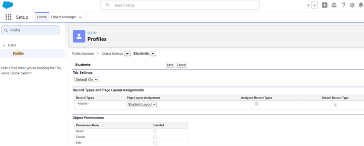 # Who Can Fix This Problem For Me  #Working On  Configure  Object-Level Permission , But Unable To Us Some Features.