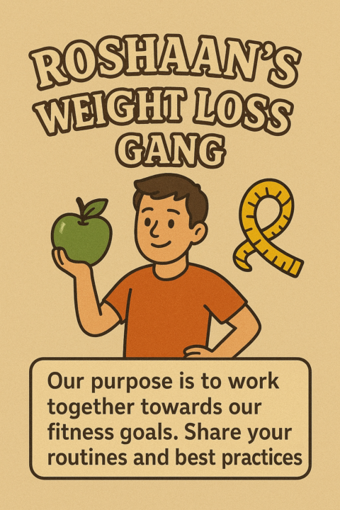 💪 Welcome to Roshaan's Weight Loss Gang! 🍏