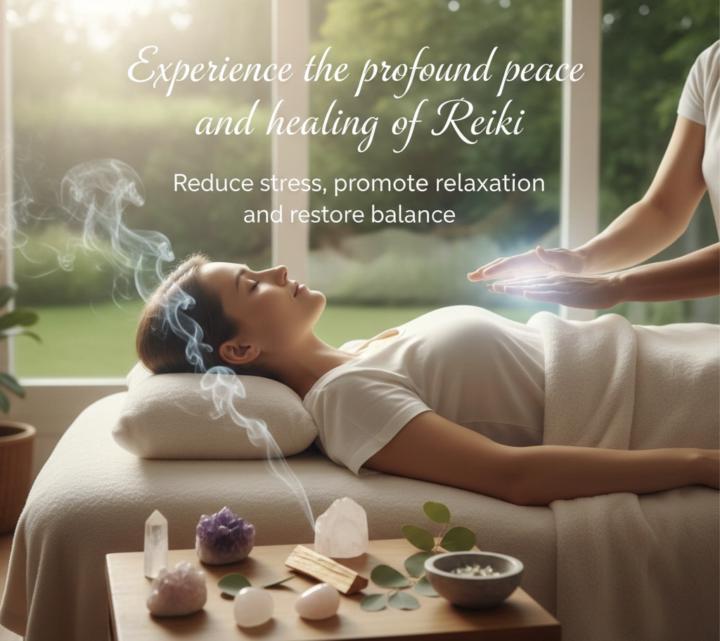 Experience the profound peace and healing of Reiki