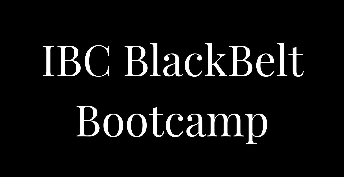 IBC Blackbelt Bootcamp