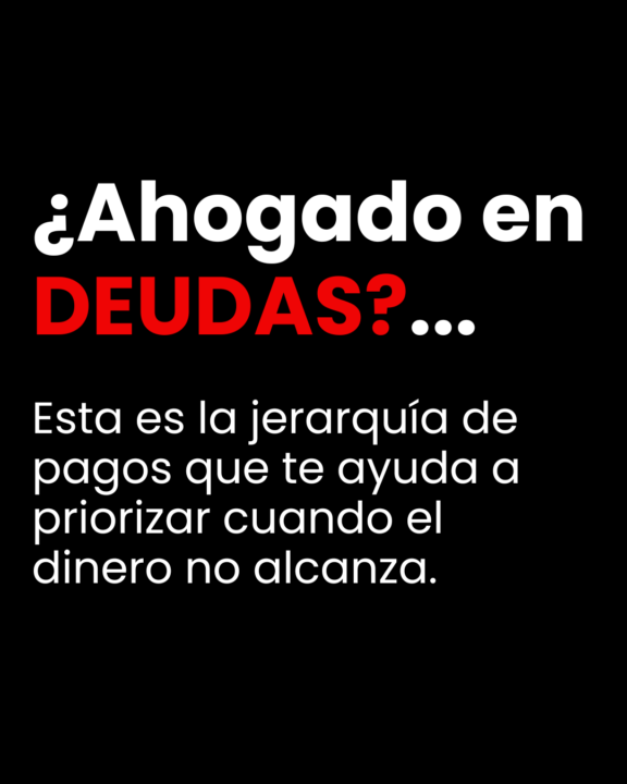 ¿Ahogado en Deudas?