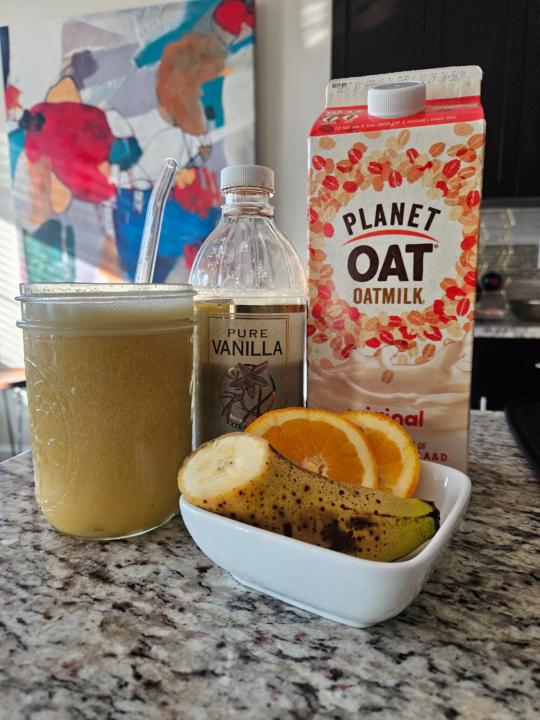Vegan "Orange Julius" Smoothie