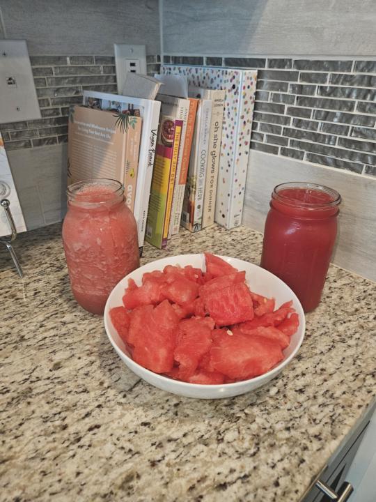 Watermelon for the win! 🍉🍉🍉