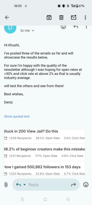 What might be the reason for this? 