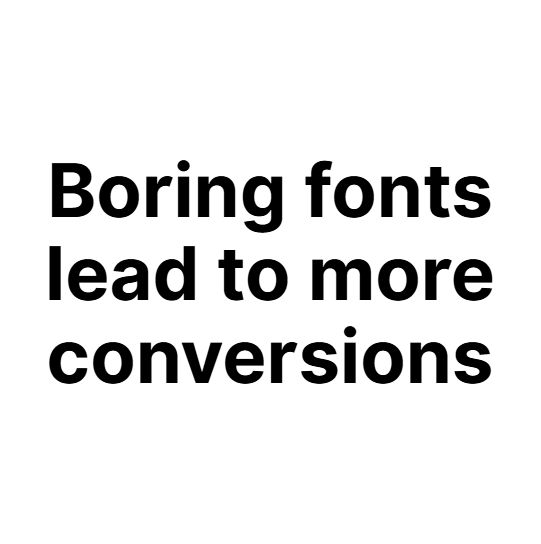 The BEST Font To Use On ANY funnel