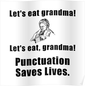 Please don’t eat grandma 