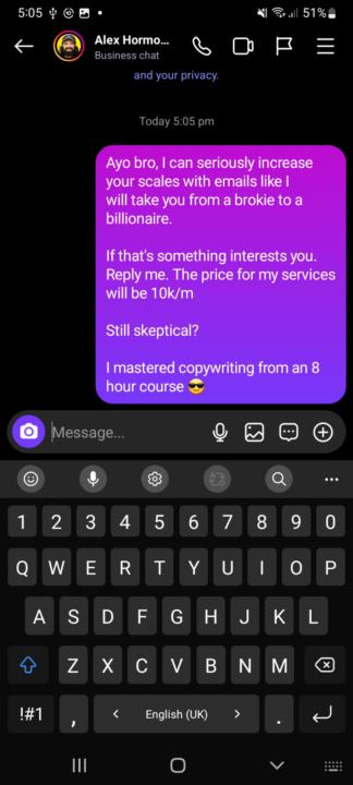 Chat is that normal?