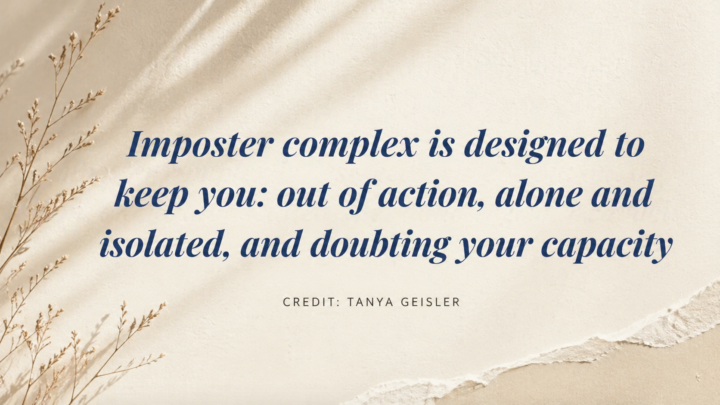Beating the Imposter Syndrome