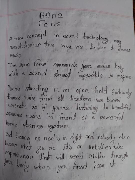 What I learned from handcopying the Bone Fone ad by Joseph Sugarman