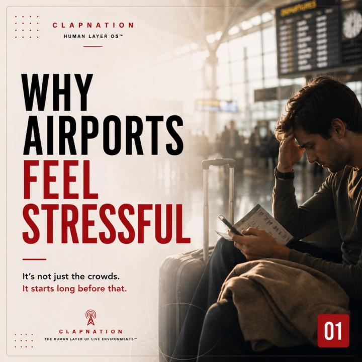 Why Airports Feel Stressful