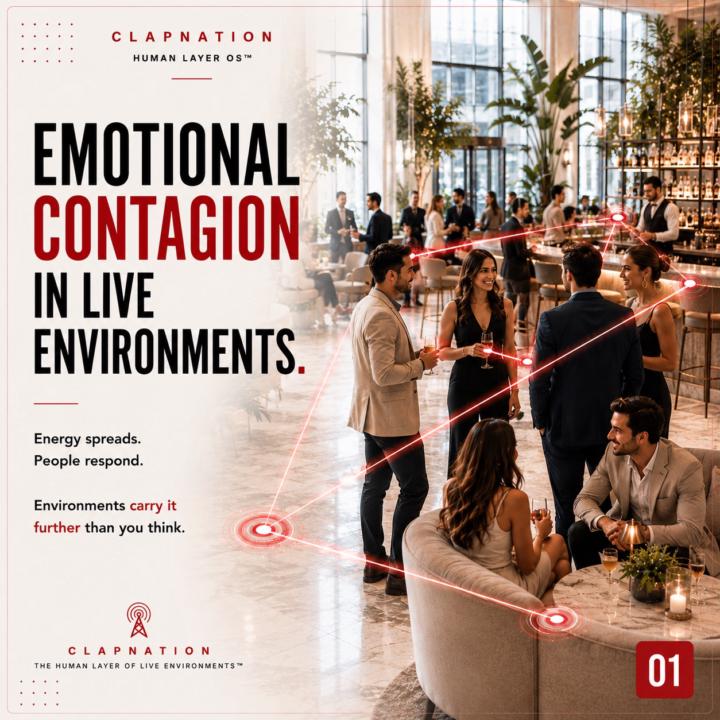 Emotional Contagion In Live Environments