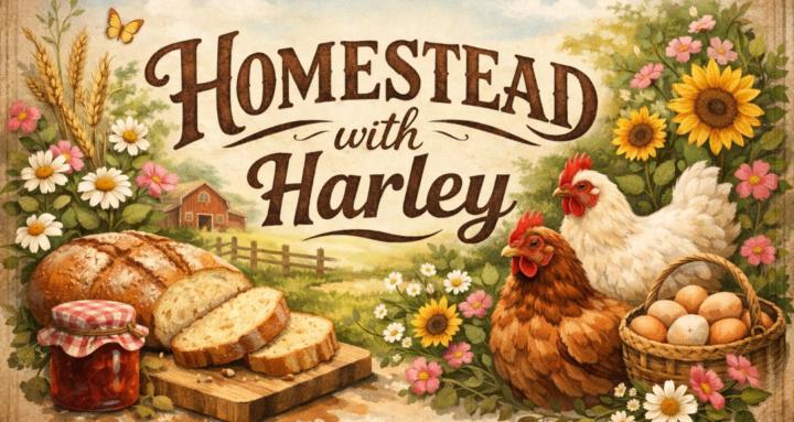 Homestead with Harley