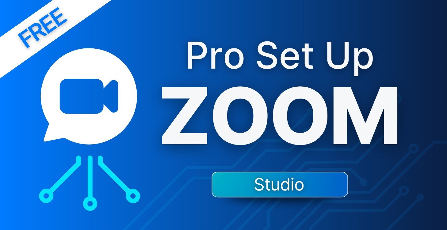 ZOOM Sales Pitch Studio Set Up