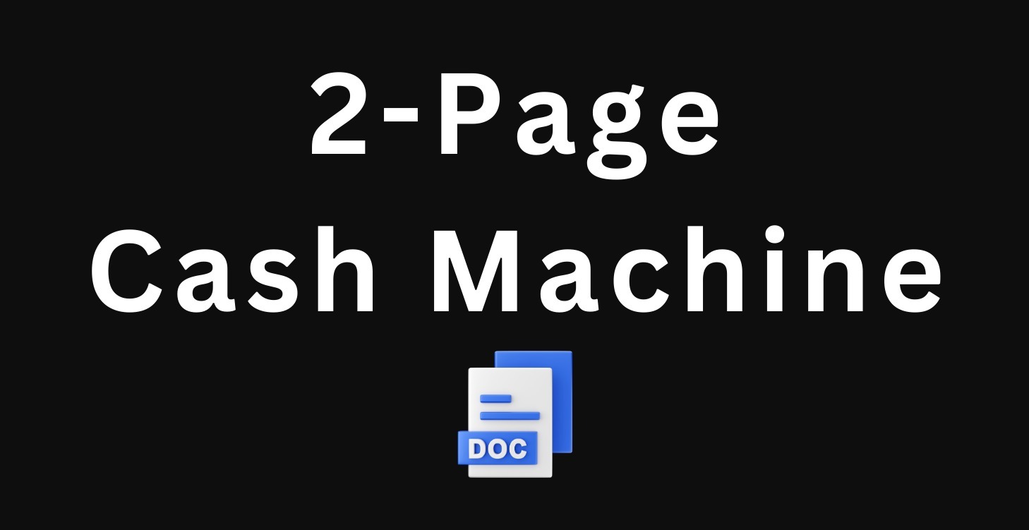 2-Page Google Doc Cash Machine