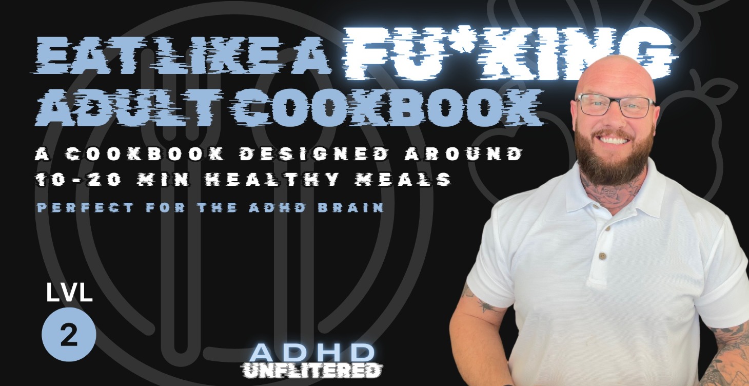 Eat Like A FU*KING Adult - COOKBOOK