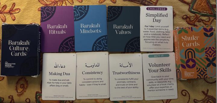 Barakah/Shukr Cards